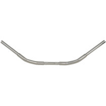 Guidon Buffalo Classic 1,25" pré percé - h 5,72cm 2-1/4" - retour 23cm 9" - l 89cm 35" - Harley Davidson Touring - chromé