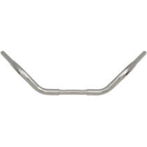 Guidon Buffalo Bagger 1,25" pré percé - h 10cm 4" - retour 29cm 11-1/2" - l 84cm 33" - Harley Davidson Touring - chromé