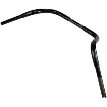 Guidon Buffalo Ape Hanger 1,25" pré percé - h 24cm 9-1/2" - retour 20,5cm 8" - l 87,5cm 34-1/2" - Harley Davidson - noir