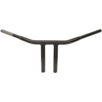 Guidon Buffalo T-Bar 1,25" - h 20,5cm 8" - retour 19cm 7-1/2" - l 75,5cm 29-3/4" - Harley Davidson - noir brillant