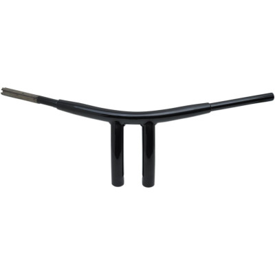Guidon Radius Buffalo T-Bar 1,5" pré percé - h 20,5cm 8" - retour 15cm 6" - l 77,5cm 30-1/2" - Harley Davidson - noir