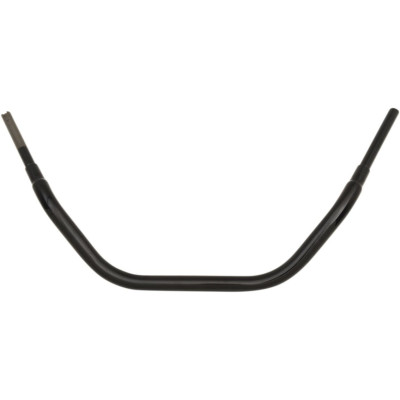Guidon Big Buffalo Beach Bikini 1,5" pré percé - h 15cm 6" - retour 23,5cm 9-1/4" - l 97cm 38" - Harley Davidson - noir