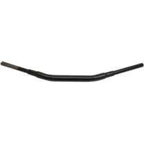 Guidon Big Buffalo Drag Bar 1,5" pré percé - retour 15cm 6" - largeur 82,5cm 32-1/2" - Harley Davidson - noir