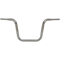 Guidon Big Buffalo Ape Hanger 1,5" pré percé - h 33cm 13" - retour 20,5cm 8" - l 98,5cm 38-3/4" - Harley Davidson - chromé