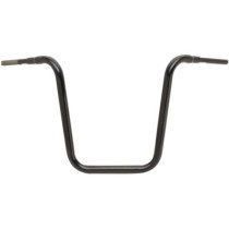Guidon Big Buffalo Ape Hanger 1,5" pré percé - h 45,5cm 18" - retour 23cm 9" - l 103cm 40-1/2" - Harley Davidson - noir