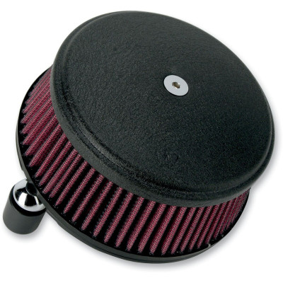 AIR FILTER KIT BIG SUCKER STAGE 1 WITH STANDARD AIR FILTER SMOOTH BLACK