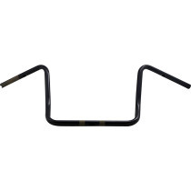 Guidon Ape Hanger 1" pré percé - hauteur 35,5 cm 14" - retour 19cm 7-1/2" - largeur 97cm 38" - Harley Davidson - noir