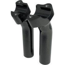 Risers de guidon Buffalo de retour 25,4mm 1" - élévation 14cm 5-1/2" - Harley Davidson - noir