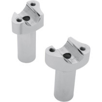 Risers de guidon Dritto - élévation 8,89 cm 3-1/2" - Harley Davidson - noir