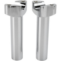 Risers de guidon Dritto - élévation 14cm 5-1/2" - Harley Davidson - chromé