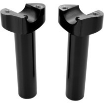 Risers de guidon Dritto - élévation 14cm 5-1/2" - Harley Davidson - noir
