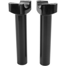 Risers droit - Hauteur 6.5" - Pour guidon diamètre 1" - Noir