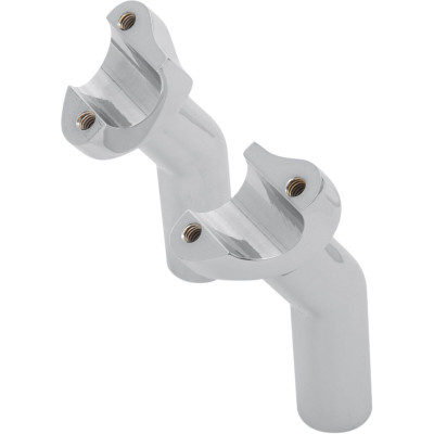 Risers de guidon Pullback de retour 25,4mm 1" - élévation 11,5cm 4-1/2" - Harley Davidson - chromé