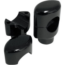Risers Big Buffalo - Hauteur 1.5" - Harley Davidson avec Guidon de 1.5" - Noir