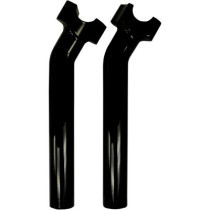 Risers de guidon Buffalo 1" de retour 25,4mm 1" - élévation 24cm 9-1/2" - Harley Davidson - noir