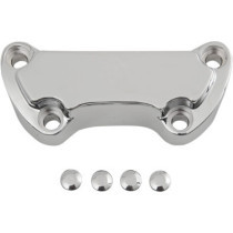Pontet de guidon 1" Scalloped - Harley Davidson Big Twin, Sportster à partir de 1973 - chromé