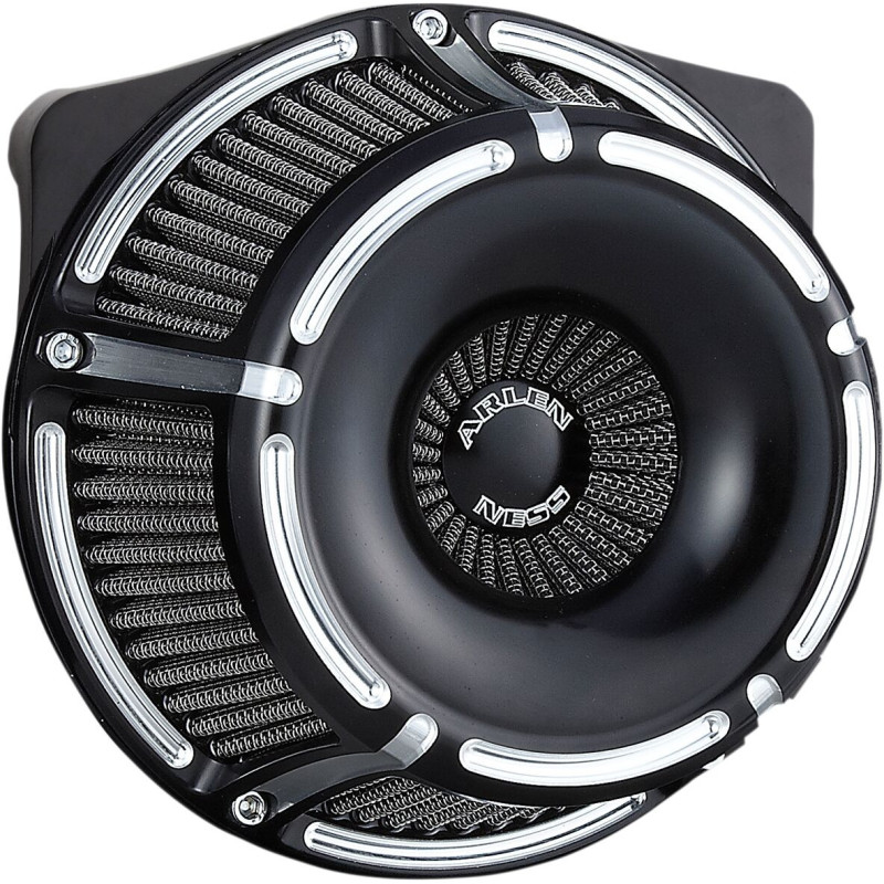 Filtre à air Slot Track Inverted - Harley Davidson Dyna de 1999 à 2017, Softail de 1999 à 2015 - Black CC