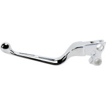Levier d'embrayage Wide Blade Slotted - Harley Davidson Big Twin de 1996 à 2017, Sportster de 1996 à 2003 - chromé