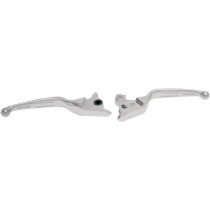 Leviers d'embrayage et frein Wide Blade Slotted - Harley Davidson Touring de 2008 à 2013 - chromé