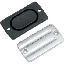 Cache maître-cylindre de frein avant - Harley Davidson Big Twin de 1982 à 1995, Sportster de 1986 à 1995 - chromé