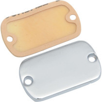 Cache maître-cylindre de frein avant - Harley Davidson FL, FX de 1972 à 1981 - chromé
