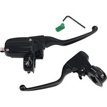 Kit de commandes guidon double disque - Harley Davidson Touring de 2008 à 2013 - noir