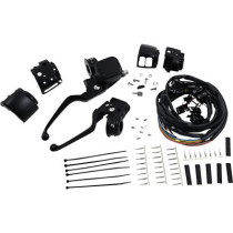 Commandes de Guidon - 9/16" - Interrupteurs Noir - Harley Davidson Dyna, Softail, Sportster, Touring de 1996 à 2013