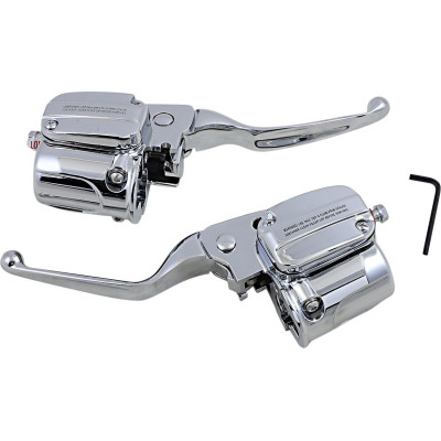 Kit de commandes de guidon - Harley Davidson Road Glide de 2015 à 2016 - chromé
