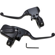 Kit de leviers de frein et d'embrayage - Harley Davidson Softail à partir de 2018 - noir