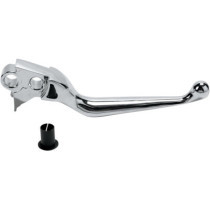 Levier de frein Wide Blade - Harley Davidson Dyna, Softail, Touring, Sportster - chromé