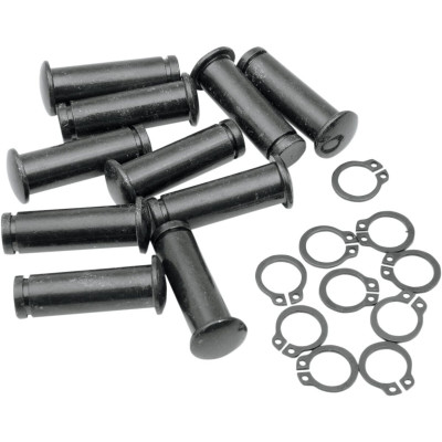 kit de clips de levier d'embrayage - Harley Davidson Big Twin à partir de 1982, Sportster de 1982 à 2003 - noir