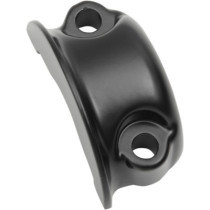 Demi collier de serrage - commandes embrayage et frein - Harley Davidson Softail de 2015 à 2017, Touring à partir de 2008 - noir