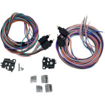 Kit interrupters de radio et régulateur de vitesse - inférieur - Harley Davidson Touring de 1996 à 2013 - chromé
