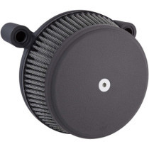 AIR FILTER KIT BIG SUCKER STAGE 1 SMOOTH WITH SYNTHETIC AIR FILTER CHROME