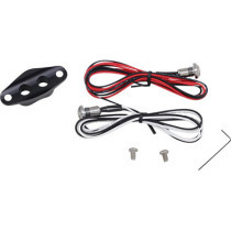 Kit interrupteurs double - 12V - Harley Davidson - noir
