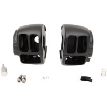 Caches commodos standard - Harley Davidson Touring de 1996 à 2013 - noir