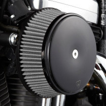 Filtre à air Big Sucker "Smooth" - Harley Davidson Sportster à partir de 1991 - Noir