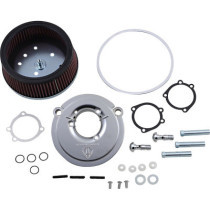 AIR FILTER KIT BIG SUCKER STAGE 1 CHROME