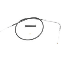 Câble d'accélérateur - L 100,5cm, 39-1/2" - Harley Davidson FLHT, FLTR, FLHX de 2002 à 2007 - noir