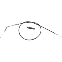 Câble de retour de gaz - Longueur 30" (76cm) - Harley Davidson de 1988 à 1995 - Noir