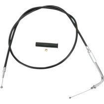 Câble d'accélérateur - L 100,5cm, 39-1/2" - Harley Davidson Big Twin de, Sportster de 1981 à 1989 - noir