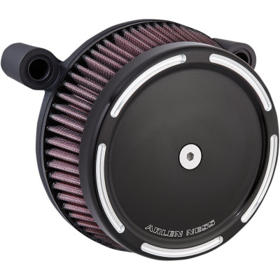 AIR FILTER KIT BIG SUCKER STAGE 1 WITH SYNTHETIC AIR FILTER SLOT TRACK BLACK