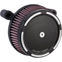 AIR FILTER KIT BIG SUCKER STAGE 1 WITH SYNTHETIC AIR FILTER SLOT TRACK BLACK