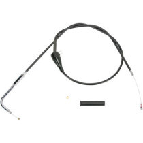 Câble de gaz de retour - L 82,5cm, 32-1/2" - Harley Davidson Softail de 1996 à 2003 - noir