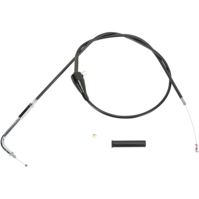 Câble de gaz de retour cruise - L 105,5cm, 41-1/2" - Harley Davidson Touring de 1996 à 2001 - noir