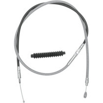 Câble d'embrayage haute efficacité - L 165cm, 64-15/16" - Harley Davidson Touring de 2008 à 2016 - inox tressé