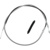 Câble d'embrayage haute efficacité - L 175cm, 68-15/16" - Harley Davidson Touring de 2008 à 2016 - inox tressé