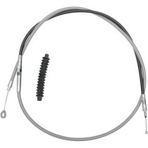 Câble d'embrayage haute efficacité - L 185,5cm, 72-15/16" - Harley Davidson Touring de 2008 à 2016 - inox tressé