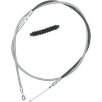 Câble d'embrayage haute efficacité - L 203cm, 80" - ajustement 65cm - Harley Davidson Touring de 2008 à 2016 - inox tressé