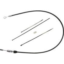 Câble d'embrayage supérieur- L 91,5 cm, 36" - Harley Davidson Fat Bob à partir de 2018, deluxe 2018/2020 - noir/chromé
